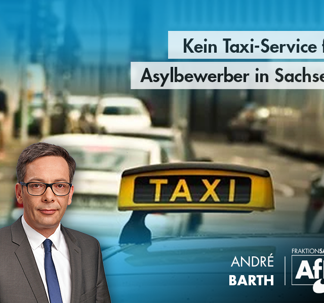 Kein Taxi-Service für Asylbewerber in Sachsen