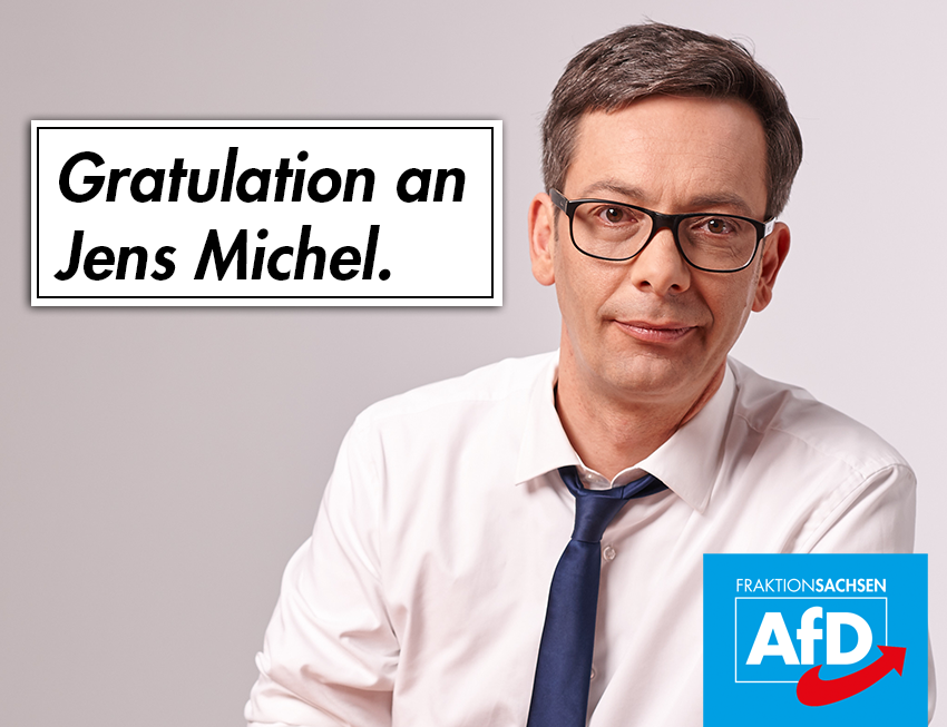 Gratulation an Jens Michel!