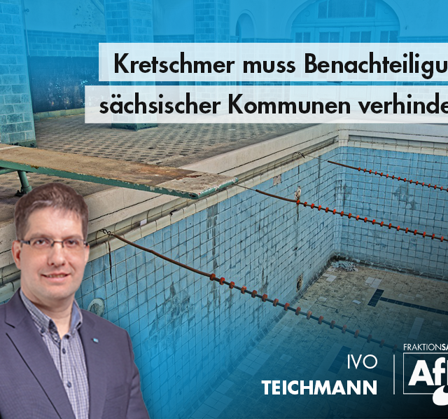 Sachsen bekommt vom Bund am wenigsten Geld für Kommunen: Warum lassen Sie das zu, Herr Kretschmer?