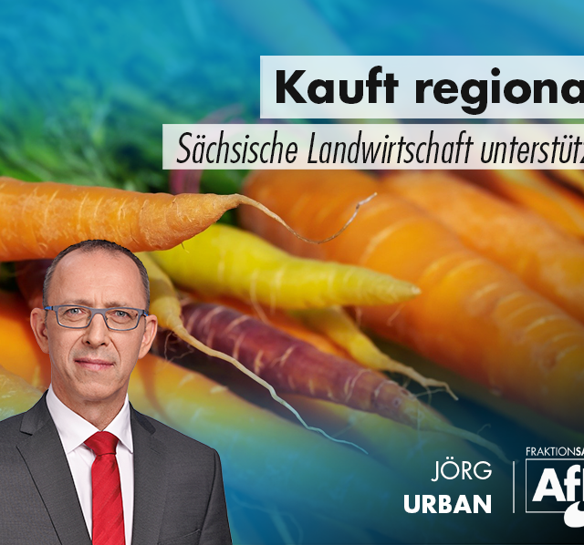Kauft regional! Sächsische Landwirtschaft unterstützen!