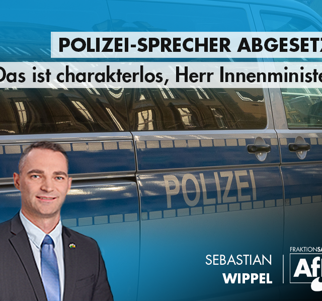 Polizei-Sprecher abgesetzt: Das ist charakterlos, Herr Innenminister!