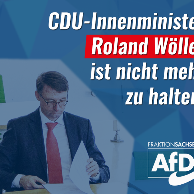CDU-Innenminister Roland Wöller ist nicht mehr zu halten