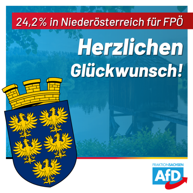 24 Prozent für FPÖ: Herzlichen Glückwunsch!