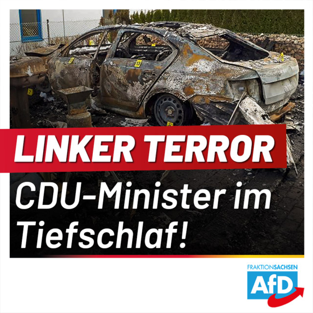 Linker Terror: CDU-Innenminister Armin Schuster anscheinend im Tiefschlaf!