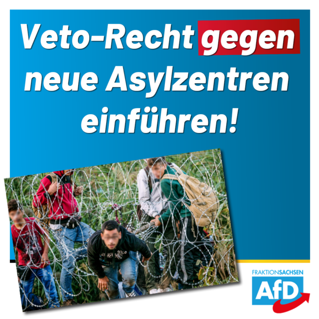 „Flüchtlingsgipfel“: Veto-Recht gegen neue Asylzentren einführen!