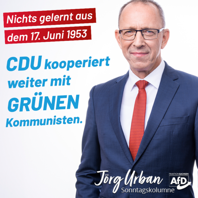 CDU Hand in Hand mit grünen Kommunisten!