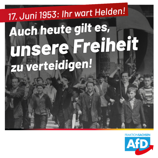 17. Juni 1953: Kampf um Freiheit wichtiger denn je