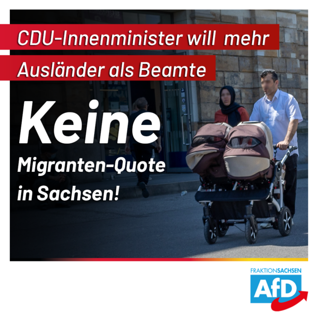 CDU-Innenminister will mehr Migranten im öffentlichen Dienst – AfD lehnt Migrantenquote ab