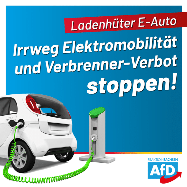 Ladenhüter E-Auto: Irrweg Elektromobilität stoppen