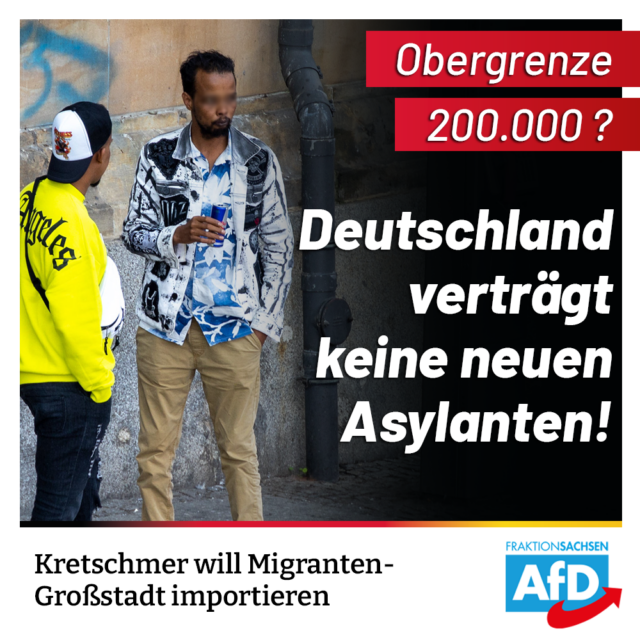 Obergrenze 200.000? Deutschland verträgt keine neuen Asylbewerber!