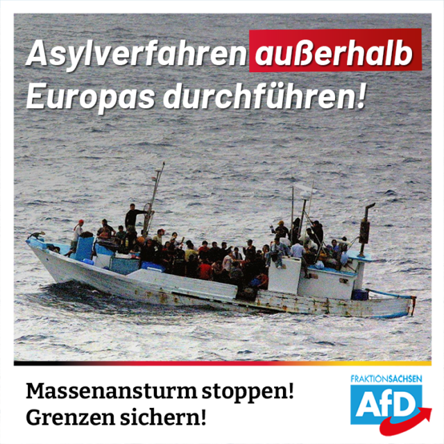 Asylverfahren außerhalb Europas auf den Weg bringen!