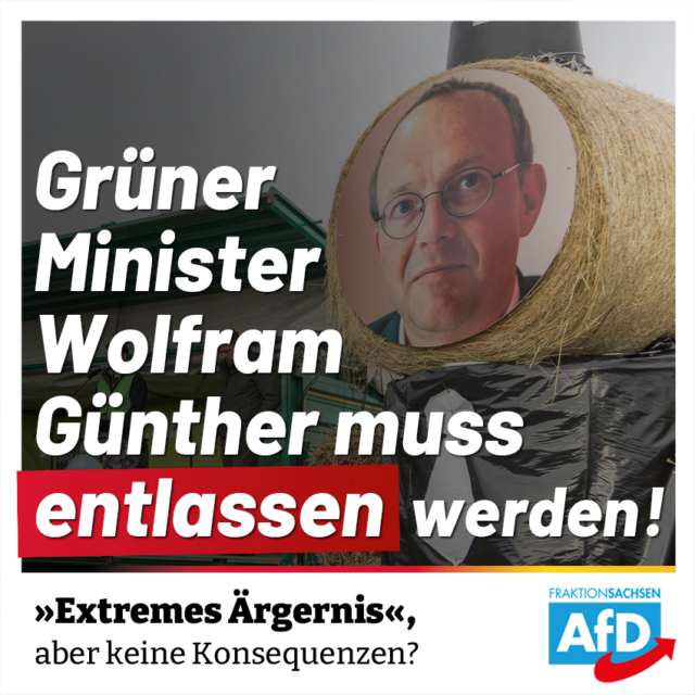 Grüner Minister Wolfram Günther muss entlassen werden!