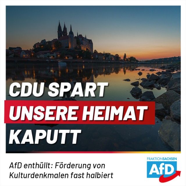 CDU spart unsere Heimat kaputt!