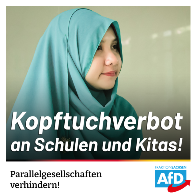 AfD-Gesetz: Kopftuchverbot an Schulen und Kindergärten