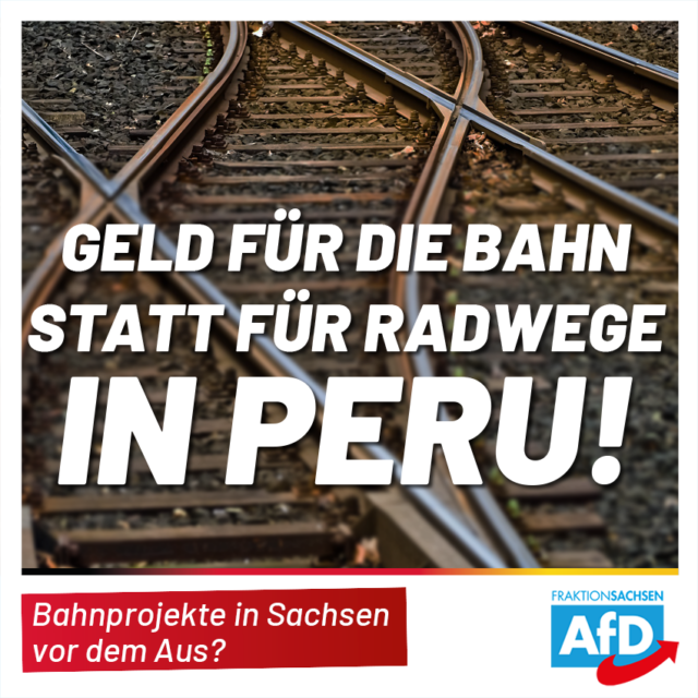 Bahnprojekte vor dem Aus? Eine Katastrophe für Südwestsachsen!