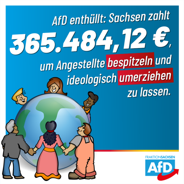 AfD enthüllt: 365.484,12 Euro für Staatsbürgerkunde in Unternehmen