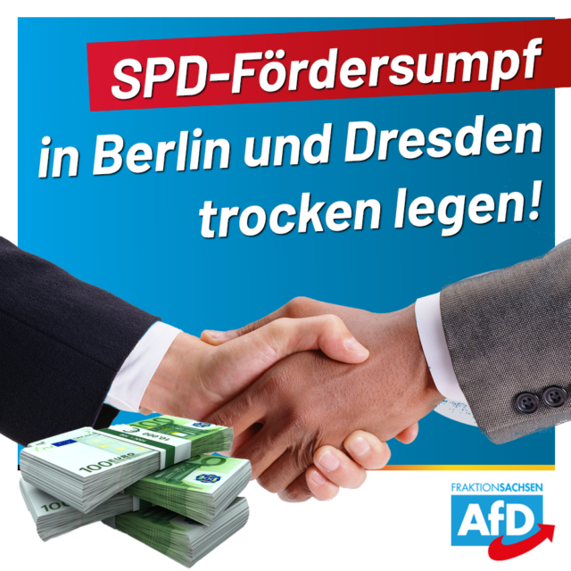 1 Milliarde € für den Kampf gegen „rechts“? SPD-Fördersumpf  trocken legen!