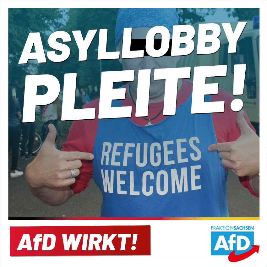 AfD wirkt: Asyllobby pleite!