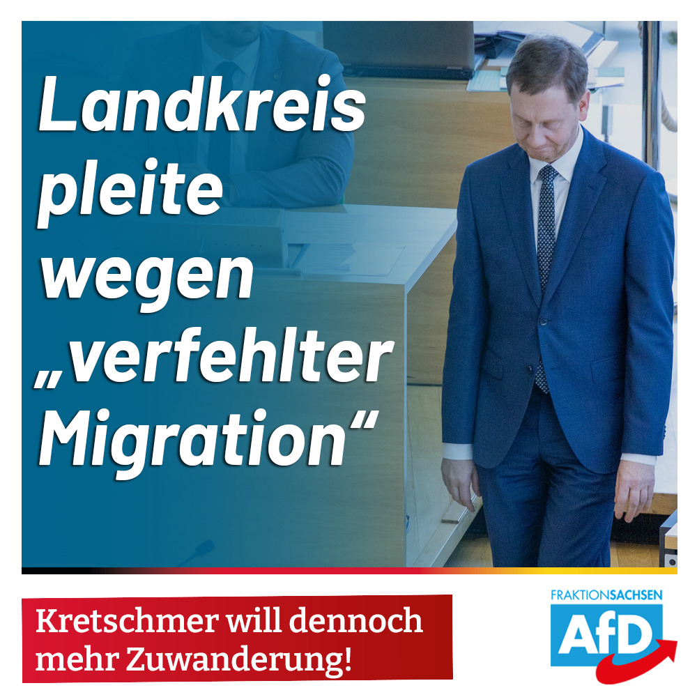 Haushaltssperre wegen „verfehlter Migration“: Kretschmer will dennoch mehr Zuwanderung!