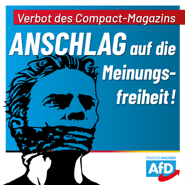 Verbot des Compact-Magazins: Anschlag auf die Meinungsfreiheit!