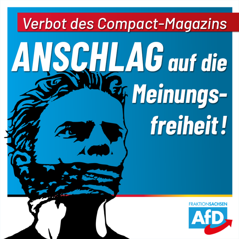 Verbot des Compact-Magazins: Anschlag auf die Meinungsfreiheit! – AfD ...