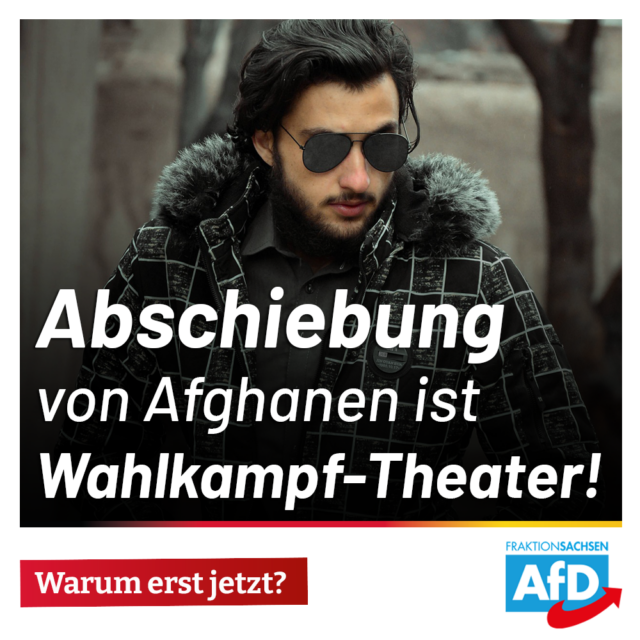 Abschiebung von Afghanen ist Wahlkampf-Theater