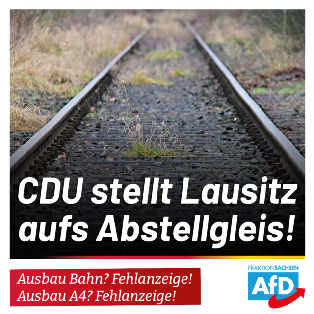 AfD-Anfrage: Keine Elektrifizierung der Bahnstrecke Bischofswerda – Zittau