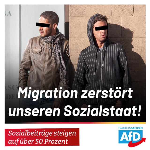 Sozialbeiträge steigen auf 50 %: Migration zerstört unseren Sozialstaat!