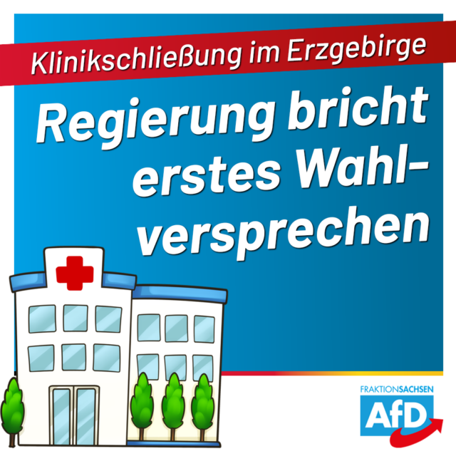 Klinikschließung im Erzgebirge: Köpping bricht erstes Wahlversprechen