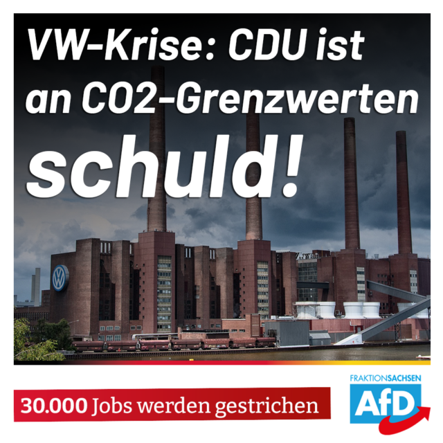 VW-Krise: Die CO2-Grenzwerte hat die CDU zu verantworten