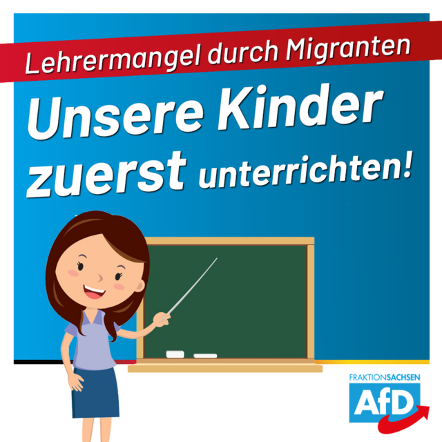 Dramatischen Lehrermangel beheben: Migranten gesondert in Heimatsprache unterrichten!