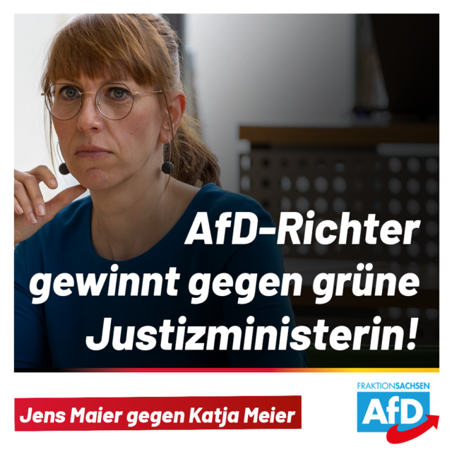 AfD-Richter gewinnt gegen grüne Justizministerin!