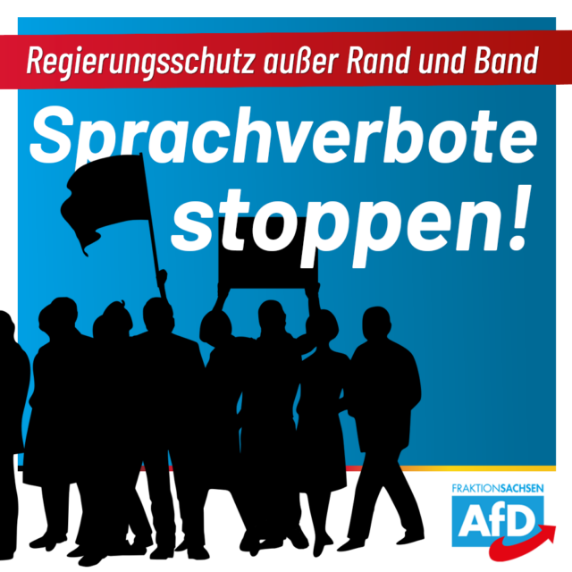 Neue Broschüre des Verfassungsschutzes: Sprachverbote darf es in einer Demokratie nicht geben!