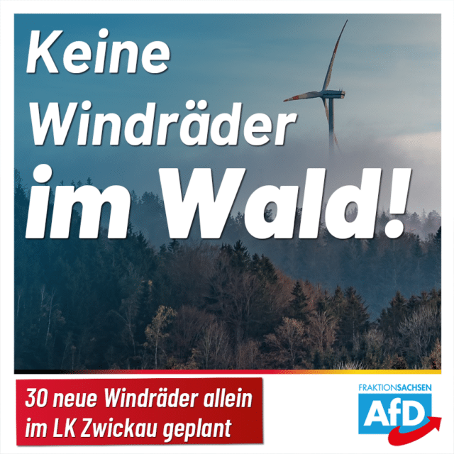 Keine Windräder im Wald!