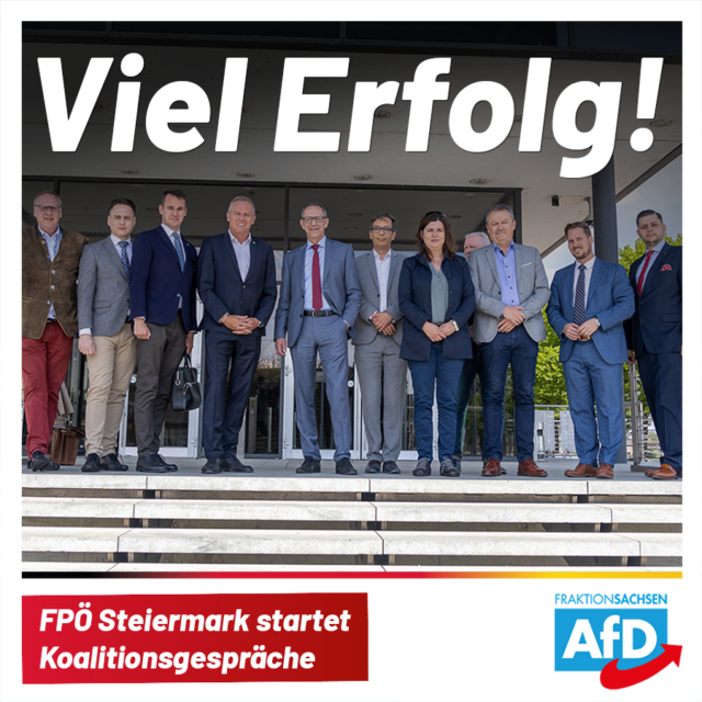 FPÖ Steiermark startet Koalitionsgespräche: Viel Erfolg!