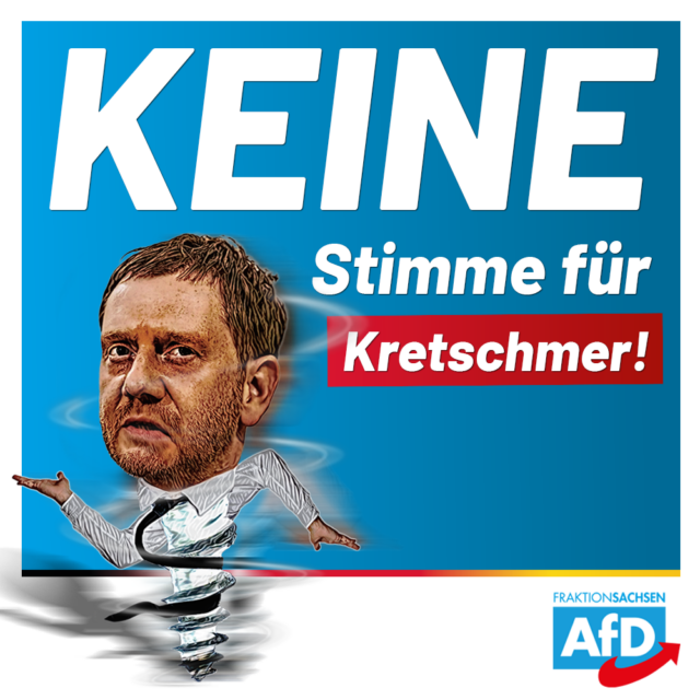 Keine Stimme für Kretschmer!