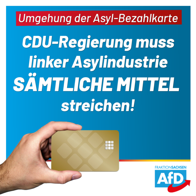 CDU muss linker Asylindustrie sämtliche Mittel streichen!