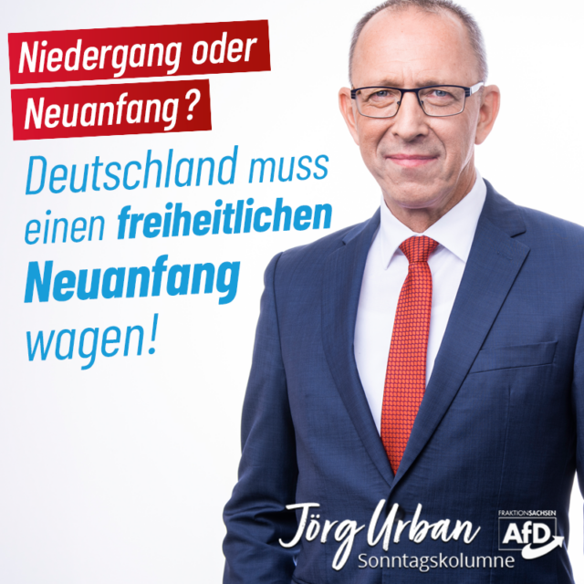 Freiheitlicher Neuanfang statt Niedergang!