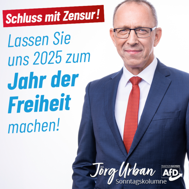 2025 zum Jahr der Freiheit machen!