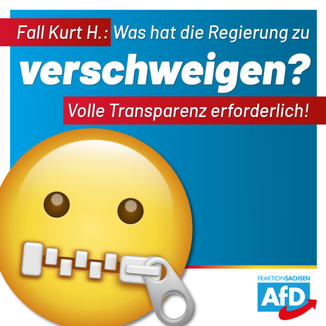 Fall Kurt Hättasch: Was hat die Regierung zu verschweigen? Volle Transparenz erforderlich!