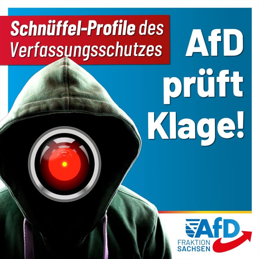 Fake-Profile des Verfassungsschutzes: AfD prüft Klage!