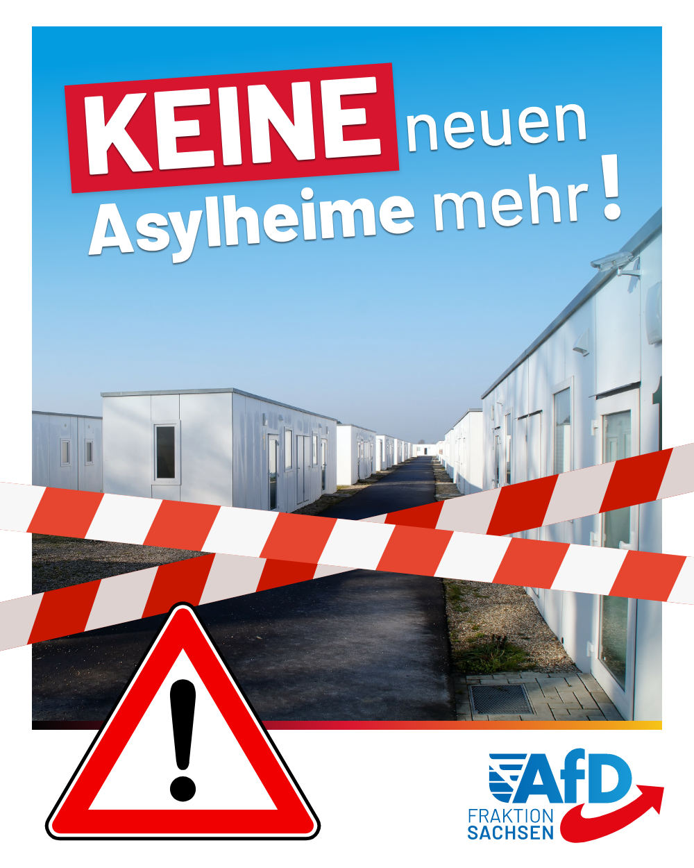 Keine neuen Asylheime mehr!