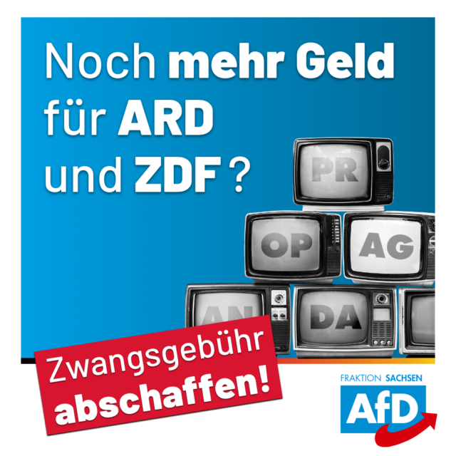 Noch mehr Geld für ARD und ZDF? Rundfunkgebühr abschaffen!