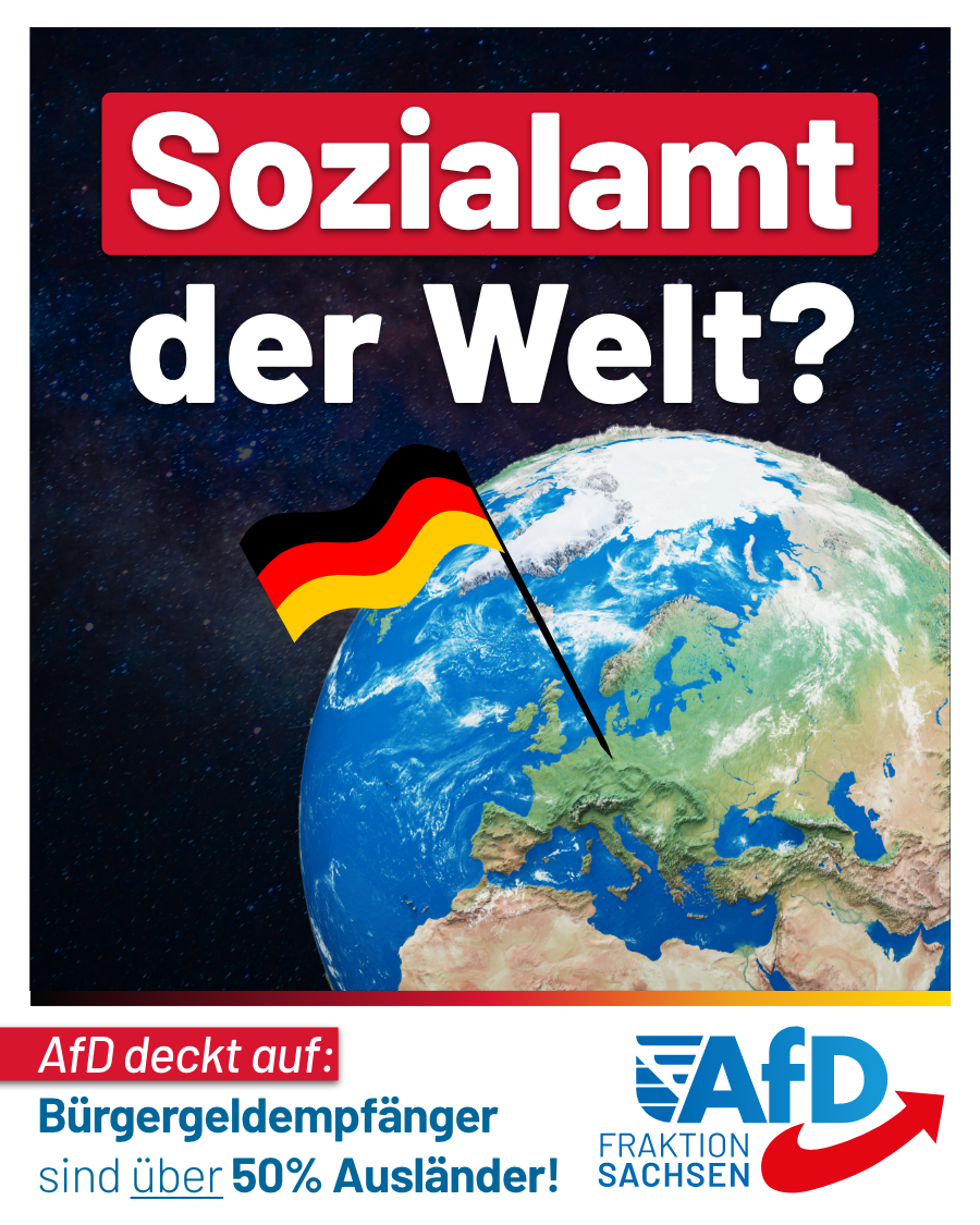 AfD-Anfrage: Über 50 Prozent der Bürgergeld-Empfänger sind Ausländer!