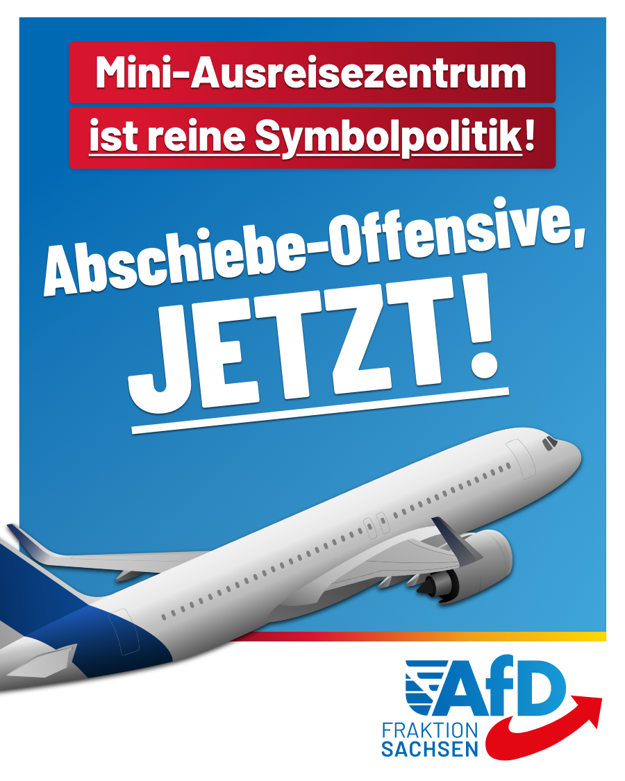 Mini-Ausreisezentrum ist reine Symbolpolitik: Abschiebe-Offensive, jetzt!