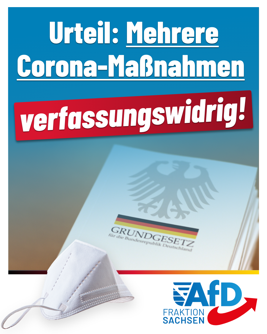 Urteil: Mehrere Corona-Maßnahmen verfassungswidrig!