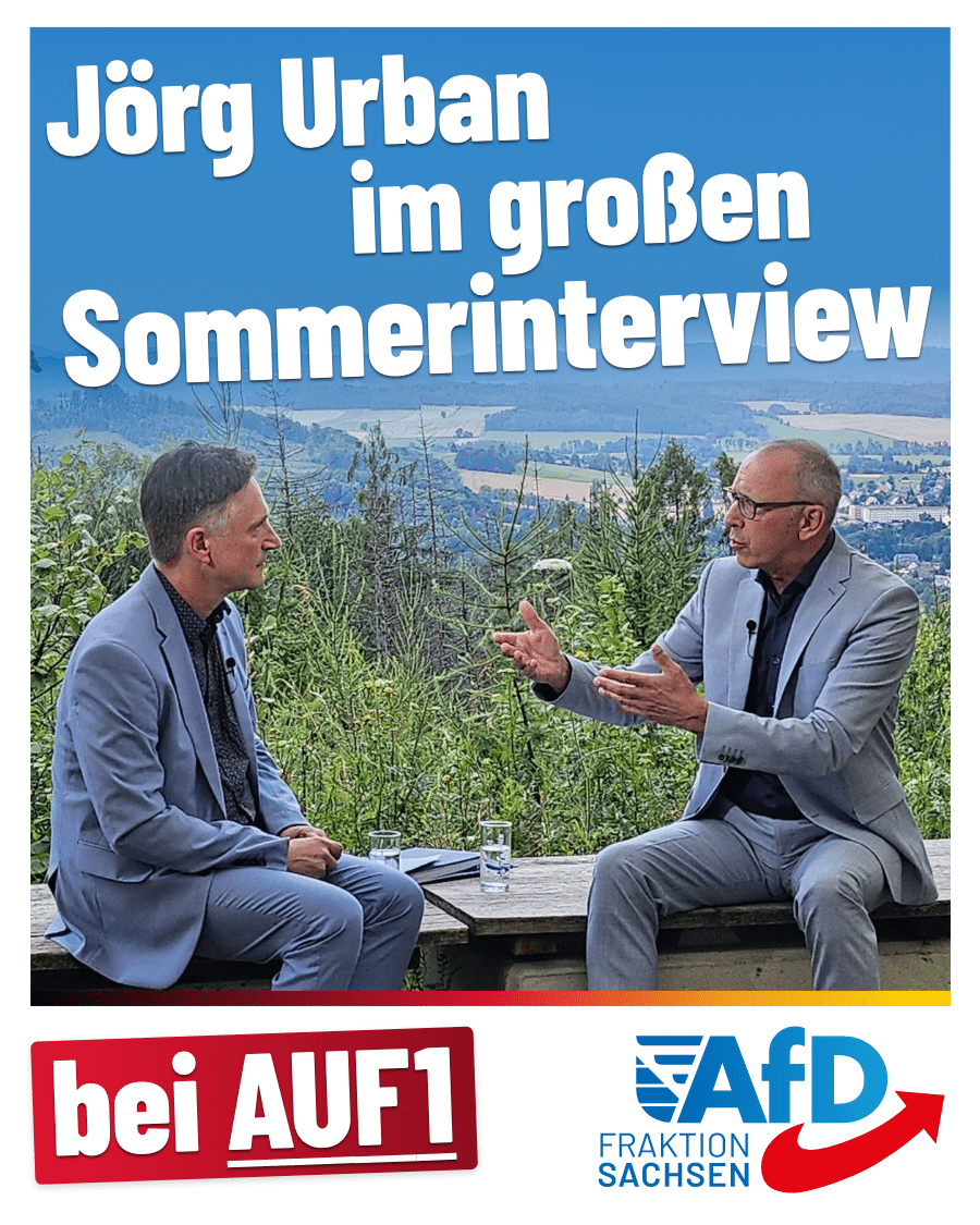 Jörg Urban im großen Sommerinterview bei Auf1