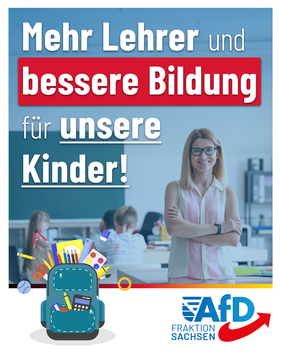Schulstart: Leistungsniveau deutlich anheben! Mehr Wertschätzung für Oberschulen!