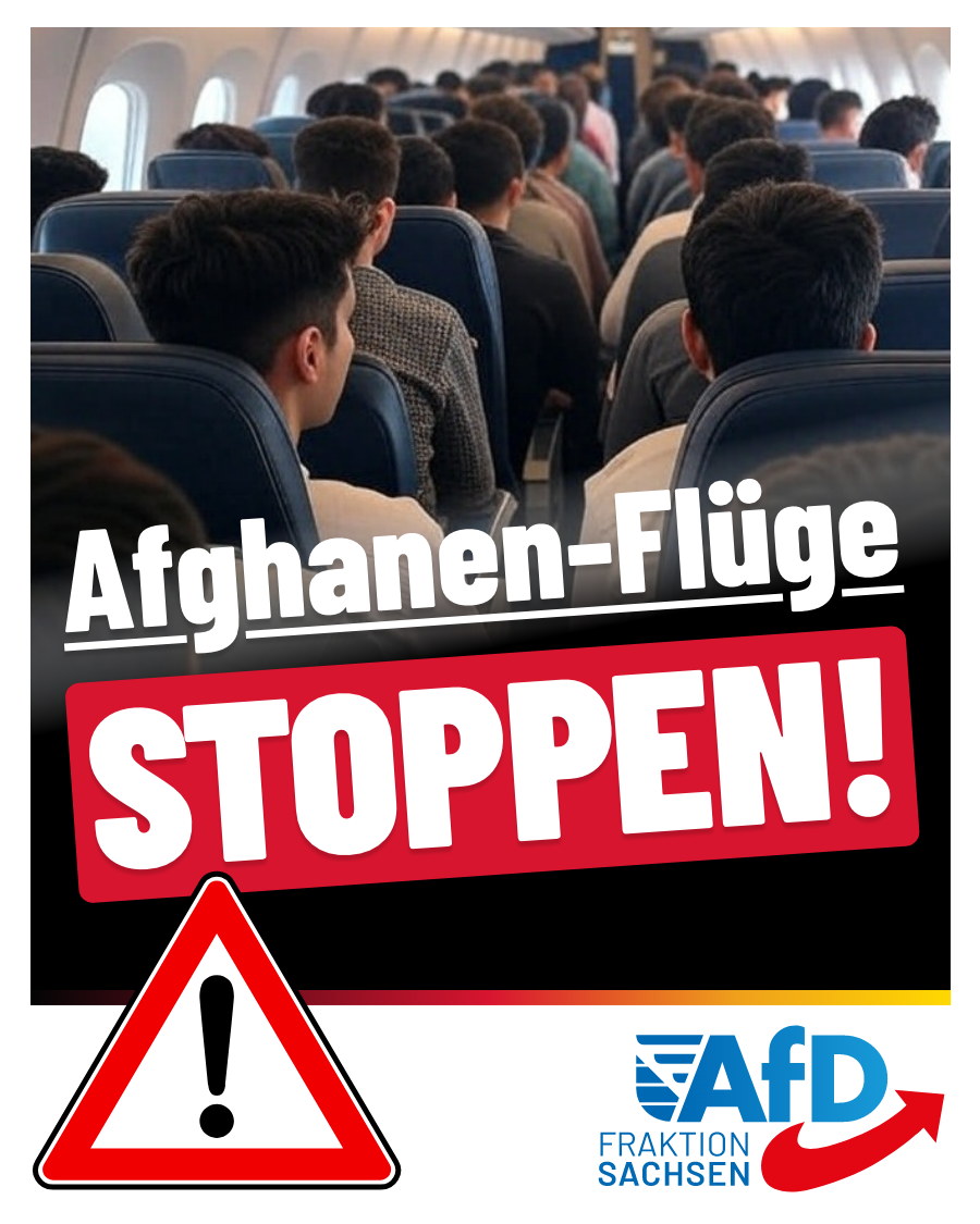 Afghanen-Flüge stoppen!