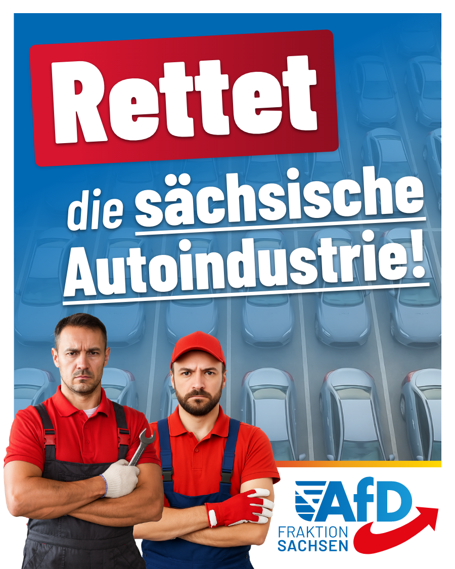 Rettet die sächsische Autoindustrie!